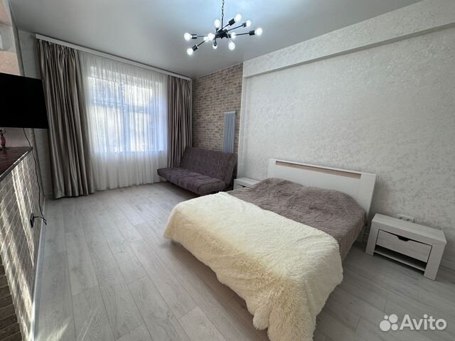 

Квартира-студия, 45 м², 2 кровати