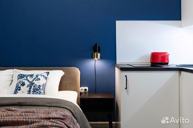 

Квартира-студия, 18 м², 1 кровать