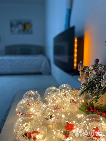 

Квартира-студия, 40 м², 2 кровати