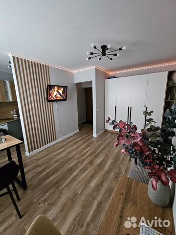 

Квартира-студия, 28 м², 1 кровать
