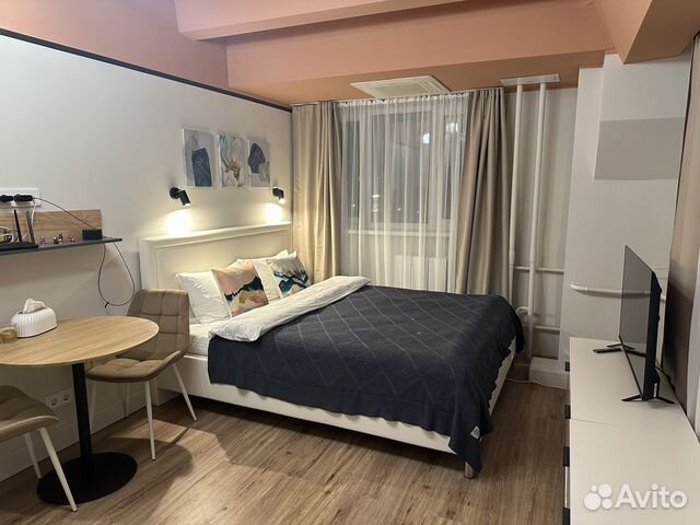 

Квартира-студия, 32 м², 2 кровати