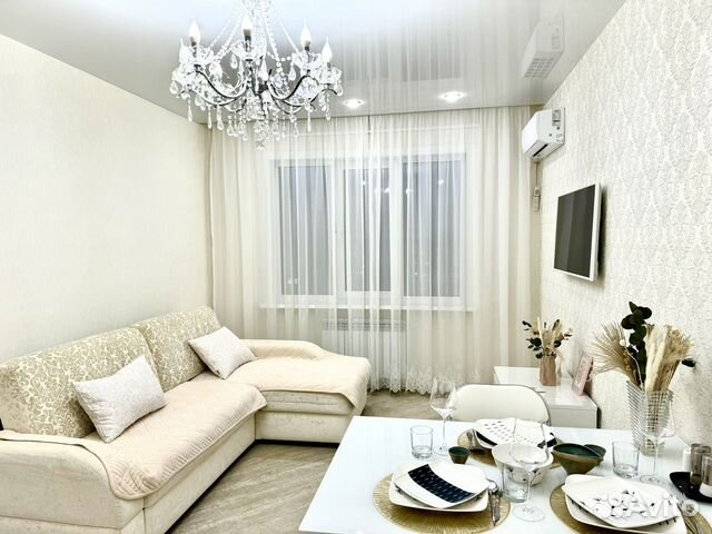 

1-к. квартира, 40 м², 2 кровати