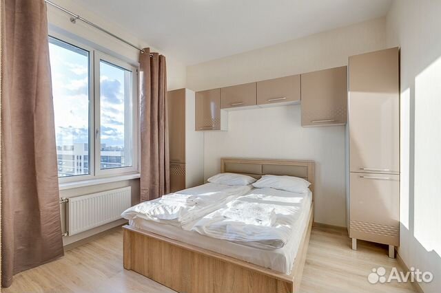 

2-к. квартира в апарт-отеле, 45 м², 2 кровати