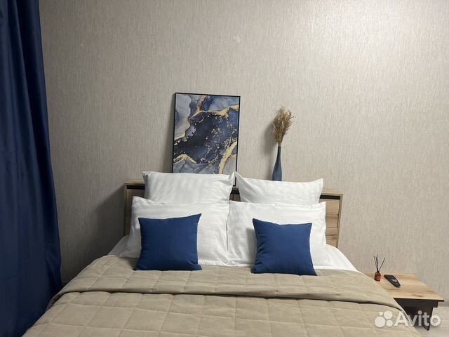 

Квартира-студия, 34 м², 1 кровать