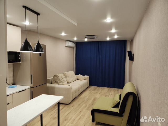 

Квартира-студия, 27 м², 2 кровати