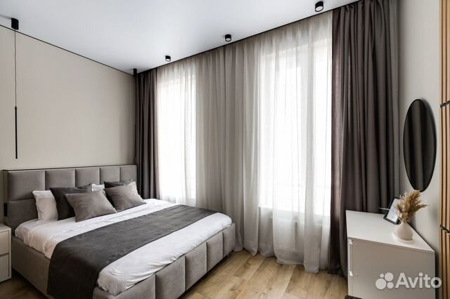 

Квартира-студия, 40 м², 2 кровати