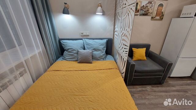 

Квартира-студия, 17 м², 1 кровать