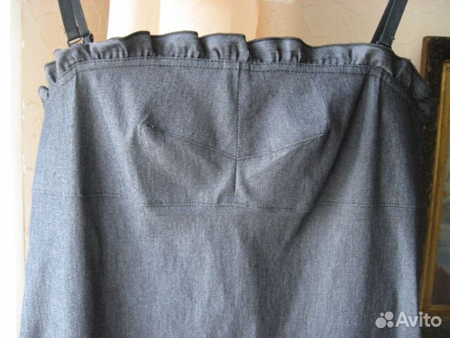 Платье джинсовое новое р.44