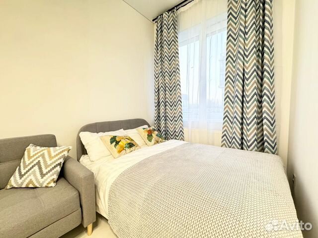

Квартира-студия, 29 м², 2 кровати