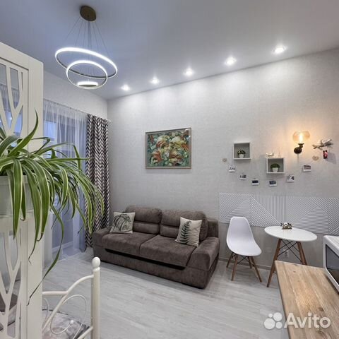 

Квартира-студия, 29 м², 2 кровати