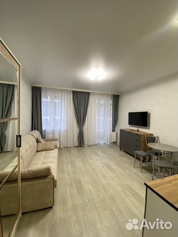 

Квартира-студия, 27 м², 2 кровати