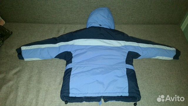 Зимний комплект Kiko куртка и штаны-комбез 7-8лет