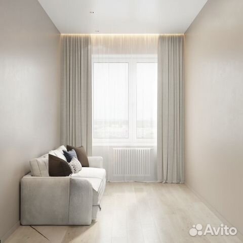 

1-к. квартира, 36 м², 1 кровать