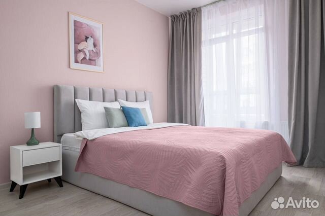 

1-к. квартира, 37 м², 2 кровати
