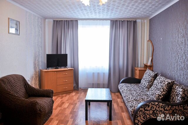 

1-к. квартира, 42 м², 2 кровати