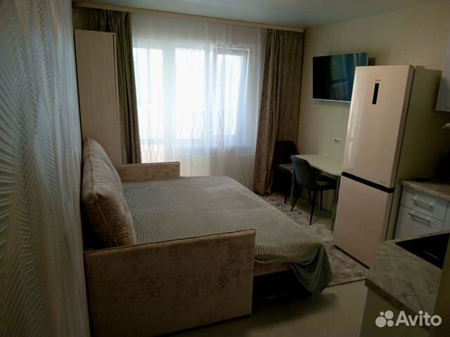 

Квартира-студия, 21 м², 2 кровати