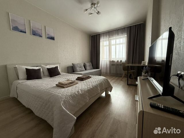

1-к. квартира, 38 м², 2 кровати