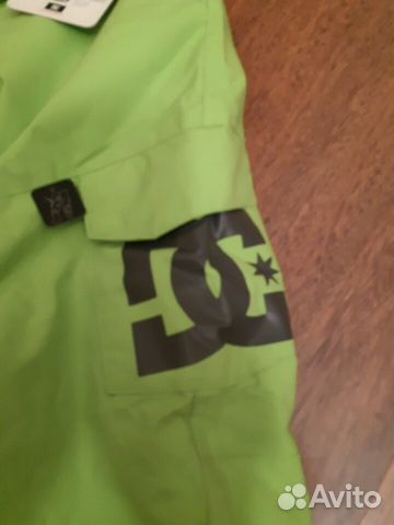 Новые очень яркие горнолыжные брюки DC разм. 122