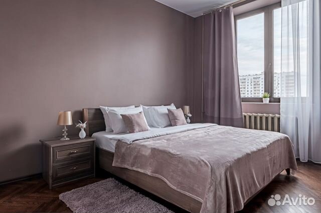 

1-к. квартира, 55 м², 3 кровати