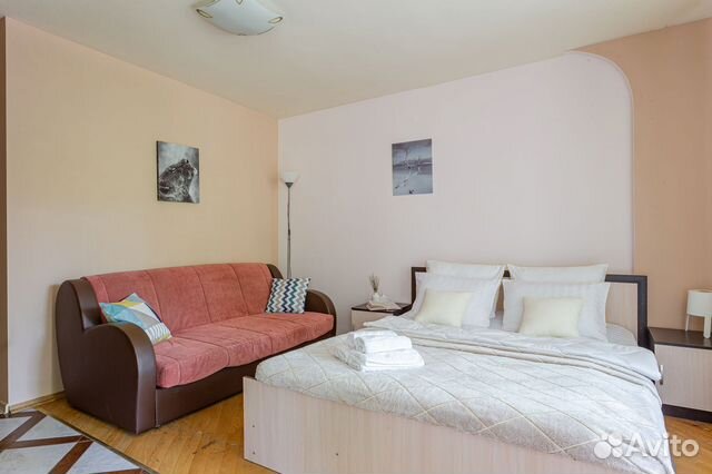 

1-к. квартира, 40 м², 2 кровати