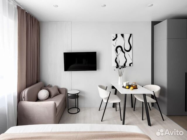 

Квартира-студия, 20 м², 2 кровати