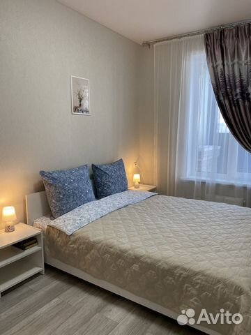 

1-к. квартира, 44 м², 2 кровати