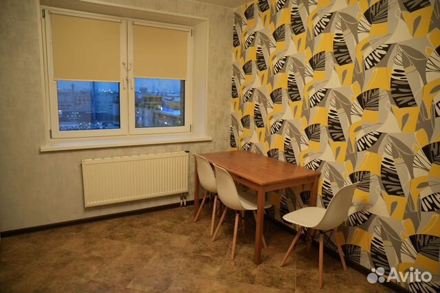 

1-к. квартира, 40 м², 2 кровати