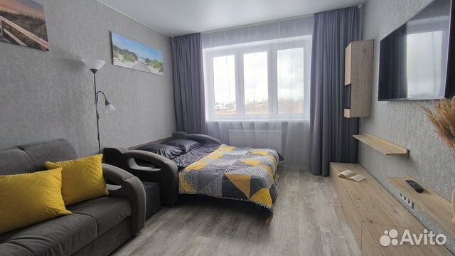 

1-к. квартира, 36 м², 2 кровати