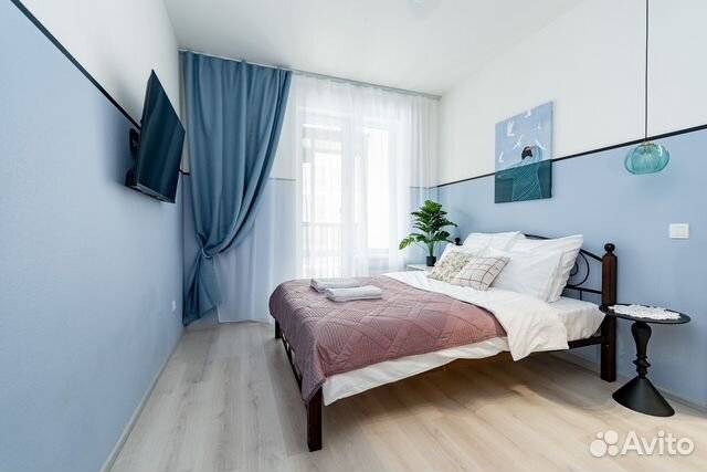 

1-к. квартира, 35 м², 2 кровати