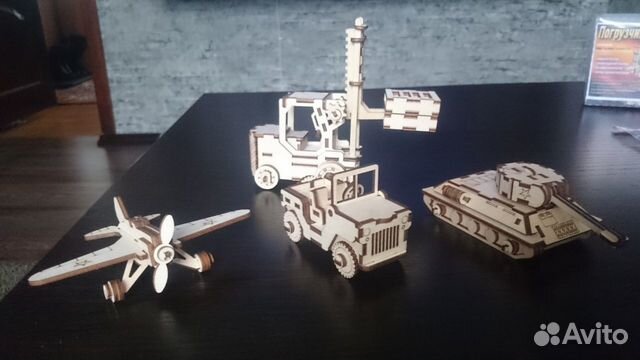 Игрушка Деревянный конструктор машина подарок Игрушка Деревянный конструктор машина подарок