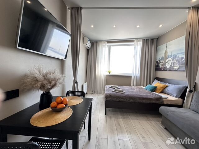 

Квартира-студия, 25 м², 2 кровати