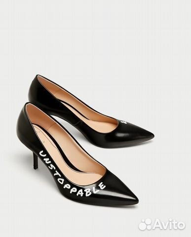 Туфли Zara кожа 39