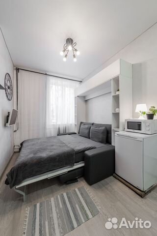 

Квартира-студия, 15 м², 1 кровать