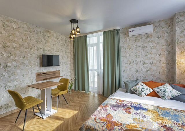 

Квартира-студия, 24 м², 1 кровать
