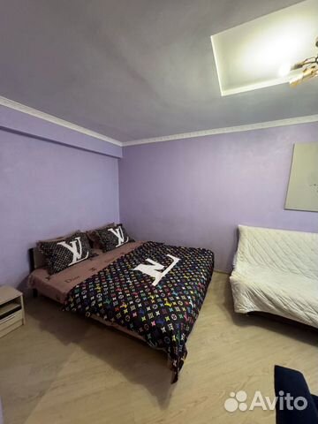 

1-к. квартира, 44 м², 3 кровати