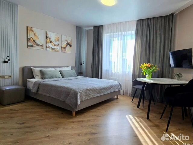 

Квартира-студия, 40 м², 2 кровати