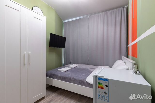 

Квартира-студия в апарт-отеле, 17,4 м², 1 кровать