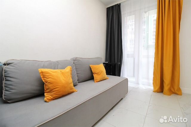 

Квартира-студия, 34,4 м², 2 кровати