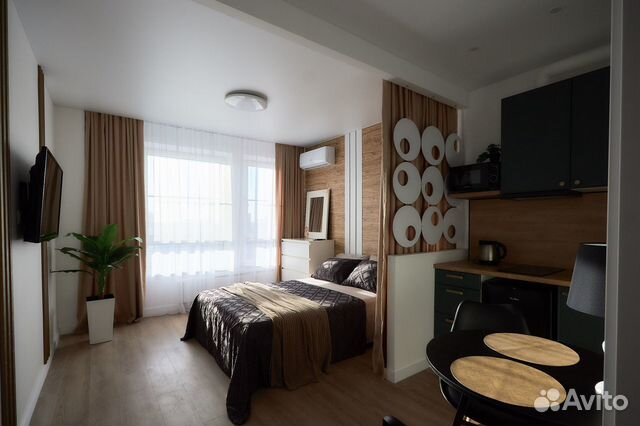 

Квартира-студия, 24 м², 1 кровать