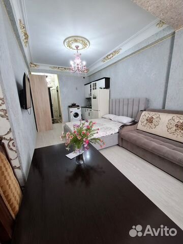 

Квартира-студия, 28 м², 1 кровать