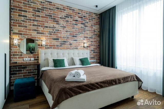 

1-к. квартира, 44 м², 2 кровати