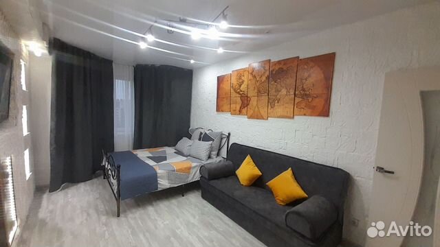 

1-к. квартира, 48 м², 3 кровати