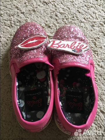 Лоферы Ekonika Barbie 29р слиппоны Лоферы Ekonika Barbie 29р слиппоны