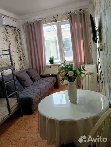 

Квартира-студия, 30 м², 2 кровати