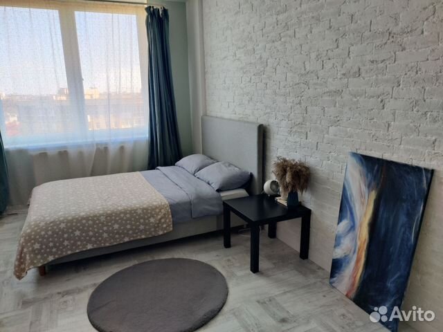 

1-к. квартира, 46 м², 2 кровати