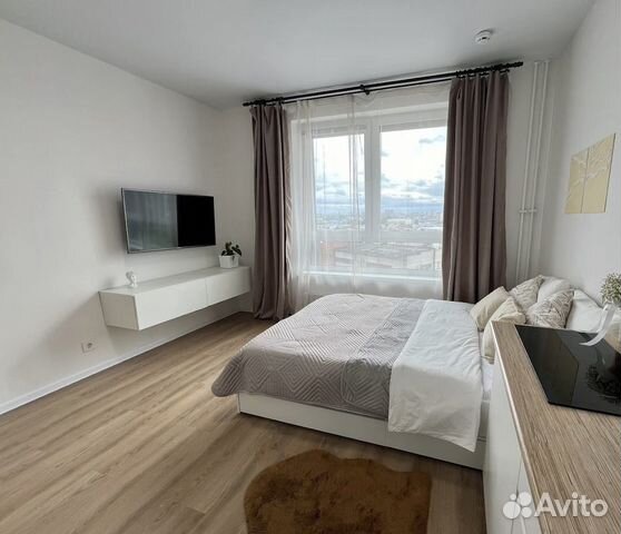 

Квартира-студия, 29 м², 1 кровать
