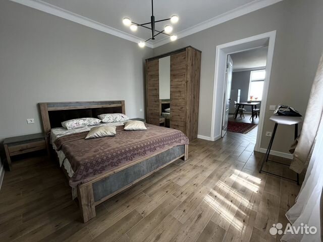 

1-к. квартира, 60,5 м², 2 кровати
