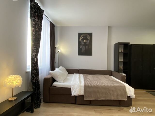 

Квартира-студия, 25 м², 1 кровать