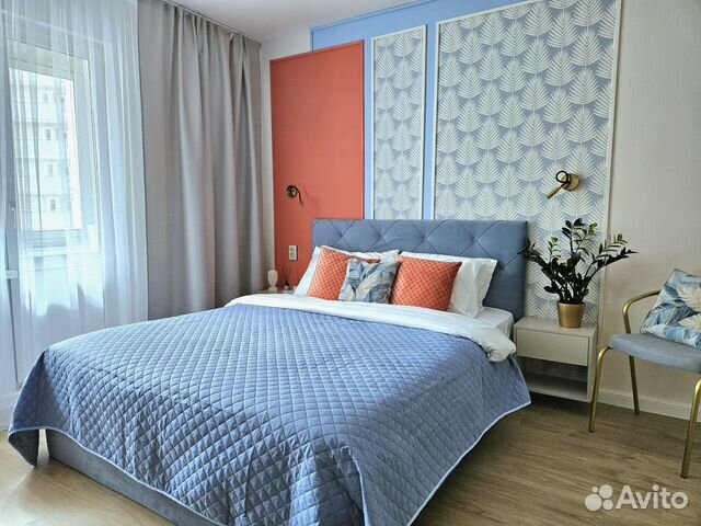 

1-к. квартира, 35 м², 2 кровати