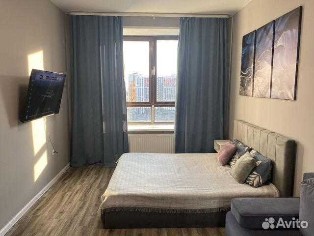 

1-к. квартира, 40 м², 2 кровати
